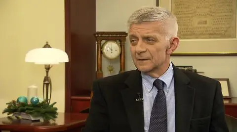 Prof. Marek Belka, prezes NBP rozmawiał z Jolantą Pieńkowską