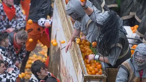 Bitwa na pomarańcze we Włoszech