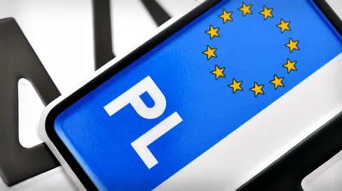 Auta nie zarejestrował, tablice pożyczył od brata