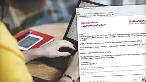 Uwaga, nowe zagrożenie w sieci: Hakerzy wysyłają fałszywe faktury