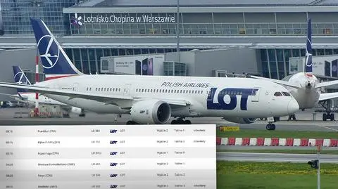 Strajk w PLL LOT. Odwołane loty z i do Warszawy