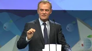 Donald Tusk w Krynicy