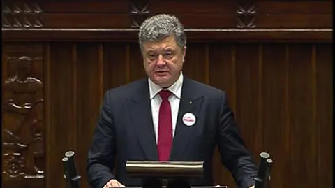 Poroszenko w Polsce: trzeba uniemożliwić Rosji wywieranie presji za pomocą gazu