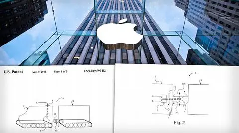 Apple ma patent na pojazd przyszłości z gąsienicami zamiast kół