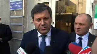 Piechociński odwiedził protestujących rolników