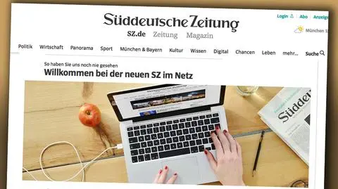 "Sueddeutsche Zeitung" częściowo płatna w wydaniu internetowym