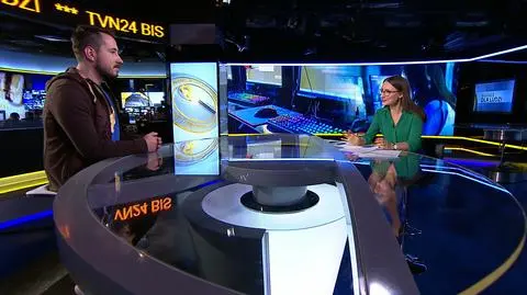 Gościem TVN24 BiS był Bartłomiej Sieja