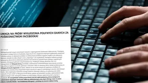 PKO BP ostrzega przed hakerami, atakują za pośrednictwem Facebooka