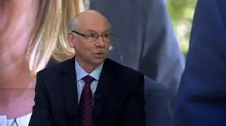 Janusz Lewandowski był gościem TVN24 Biznes i Świat