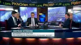 Zakłady Azotowe Puławy zwiększyły przychody i w ostatnim kwartale 2010 roku wypracowały zysk netto. Mimo to w spółce rosną koszty. Oto rozmowa z członkiem zarządu ds. finansowych ZA Puławy, Andrzejem Kopciem.