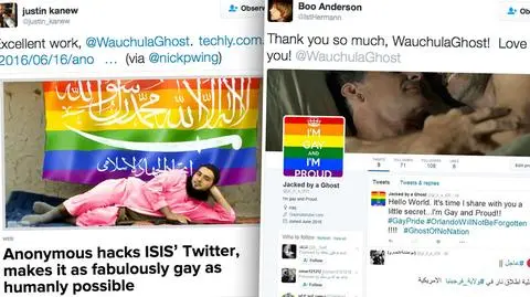 Haker wszedł na konta terrorystów ISIS na Twitterze