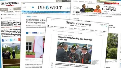 Niemieckie media: szczyt G7 pełnym sukcesem. "Pokazano jedność"