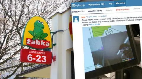 Żabka stosuje specjalny system do prowadzenia statystyk