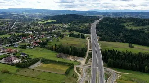 Nowa zakopianka. Odcinek S7 od Skomielnej Białej do Rabki Zdroju otwarty