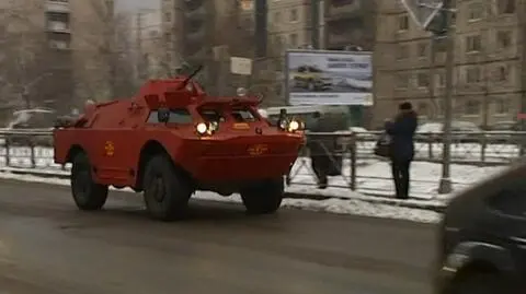 Rosja: pancerna taksówka