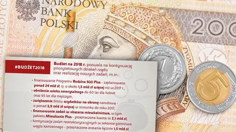 Budżet na 2018 rok. Pięć rzeczy, które musisz wiedzieć