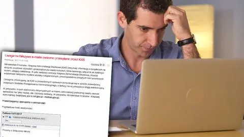 Uwaga na fałszywe e-maile rzekomo przesyłane przez KAS - MF