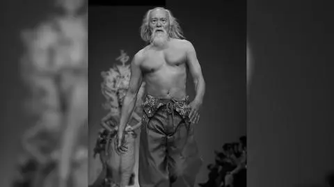 Chiński aktor Wang Deshun robi karierę w modelingu