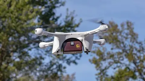 Linia lotnicza dronów - pierwsze pozwolenie w USA przyznane UPS Flight Forward