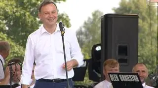 Andrzej Duda w Janowie Lubelskim