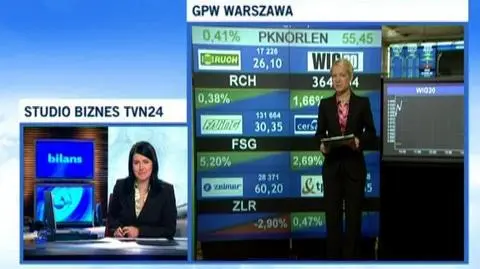 Doniesienia z warszawskiego parkietu