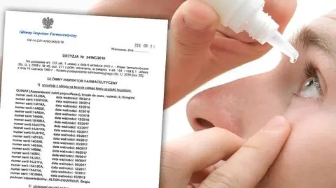 Krople do oczu wycofany z obrotu. QUINAX