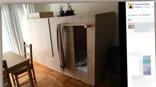 Mieszkanie Berkowitza ma zaledwie 8,5 m.kw.