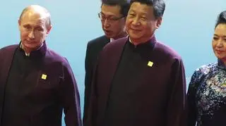 Władimir Putin oraz Xi Jinping
