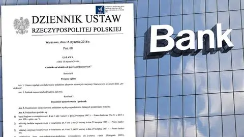 W Dzienniku Ustaw opublikowano ustawę o podatku bankowym
