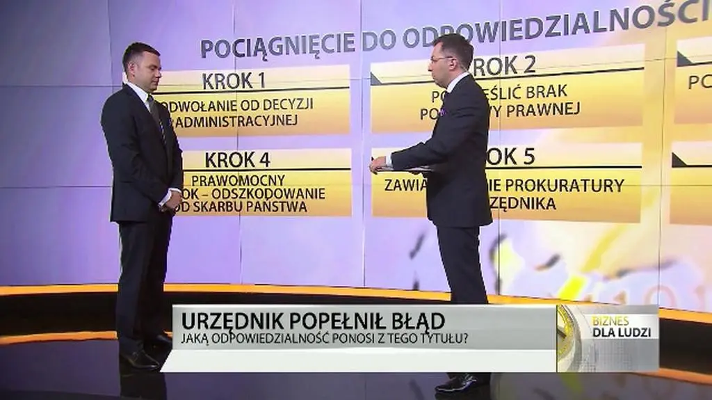 Co zrobić, gdy urzędnik popełni błąd?
