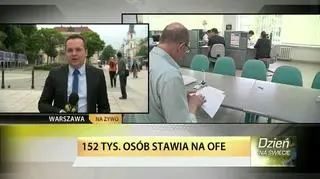 Do tej pory na OFE zdecydowało się 152,675 tys. osób