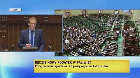 Dolata: opłata wyniesie 20 groszy plus VAT na litrze