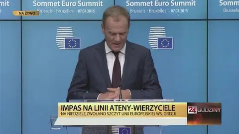 Donald Tusk po wtorkowym szczycie ws