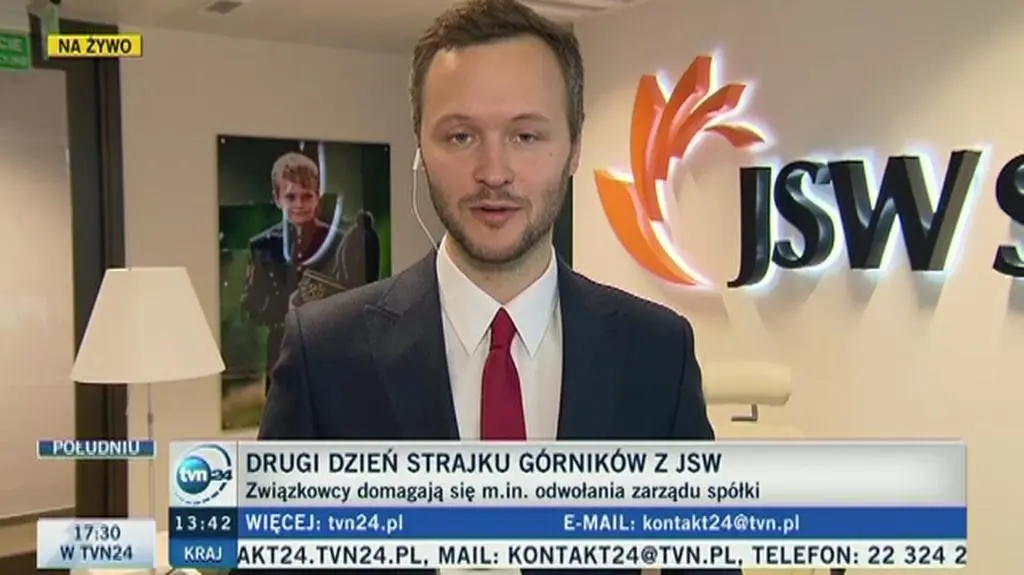 Drugi dzień strajku górników z JSW