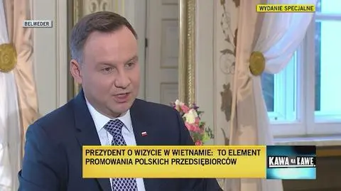 Duda: Wietnam jest jednym z pięciu państw, które polski MSZ wskazał jako jedno z najbardziej perspektywicznych