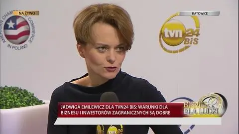 Emilewicz w TVN24 BiS: nie będzie testu przedsiębiorcy