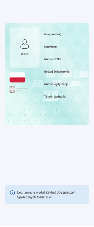 mLegitymacja emeryta i rencisty - proponowany wzór