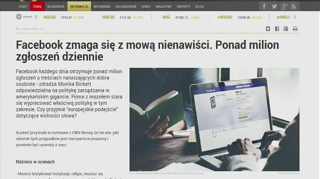 Facebook zmaga się z mową nienawiści