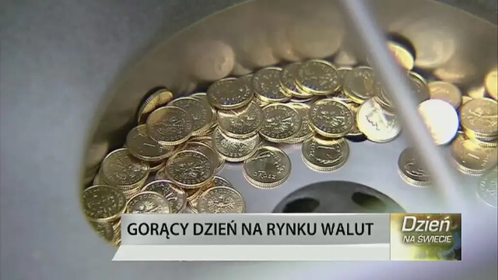 Gorący dzień na rynku walut