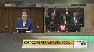 Gospodarcze plany w expose Ewy Kopacz 