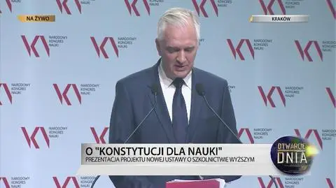 Gowin: będzie mniej przepisów i rozporządzeń