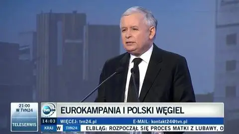 Jarosław Kaczyński o sytuacji na Śląsku