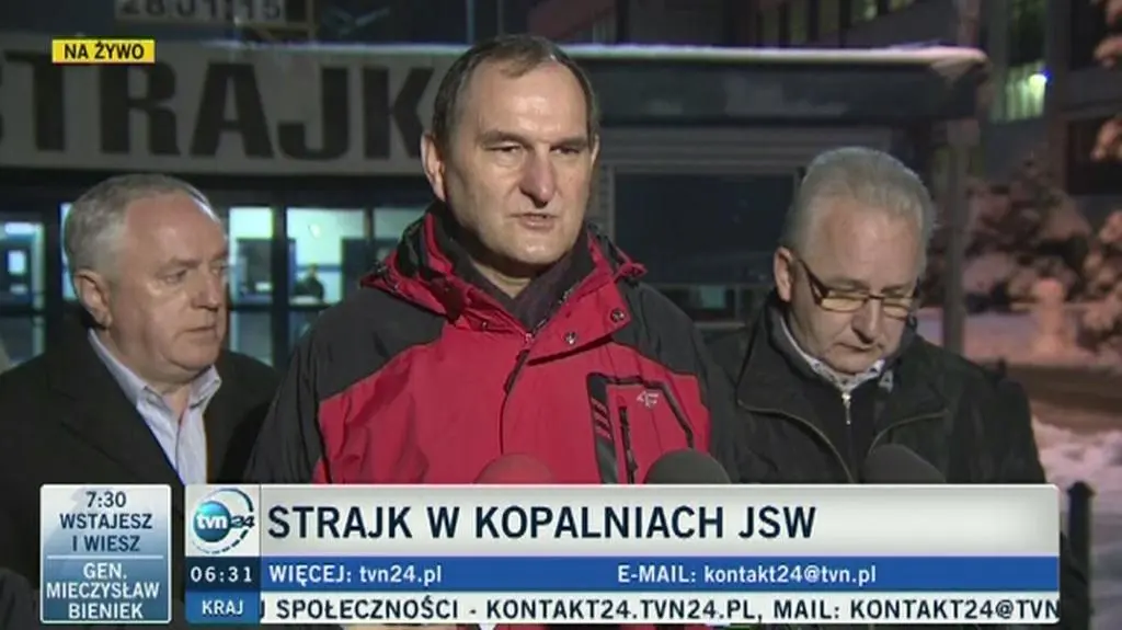 Jastrzębska Spółka Węglowa strajkuje