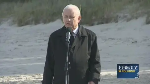 Kaczyński o przekopie Mierzei Wiślanej 