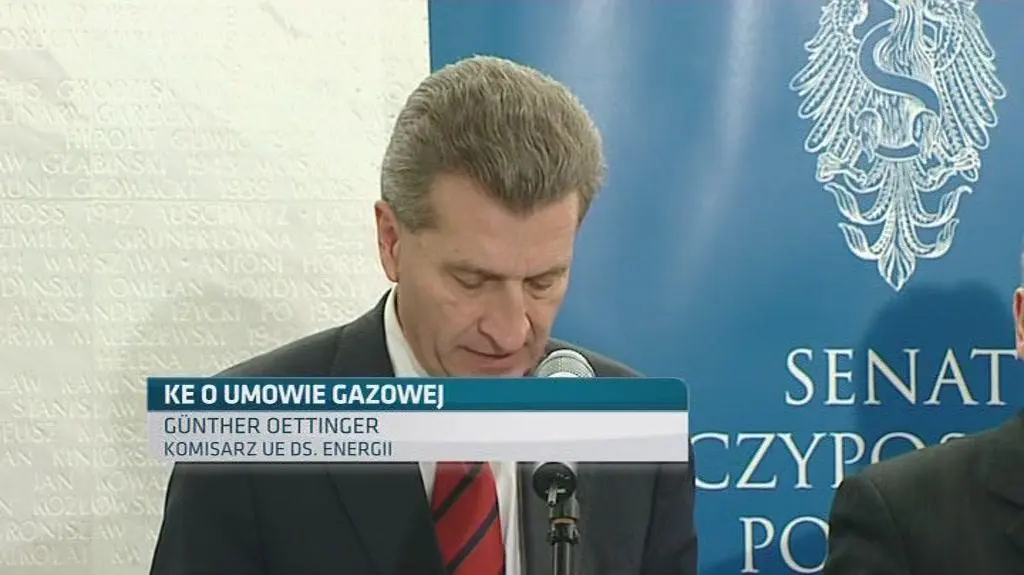 Komisarz Oettinger w czwartek: umowę operatorską trzeba uszczegółowić (TVN CNBC)