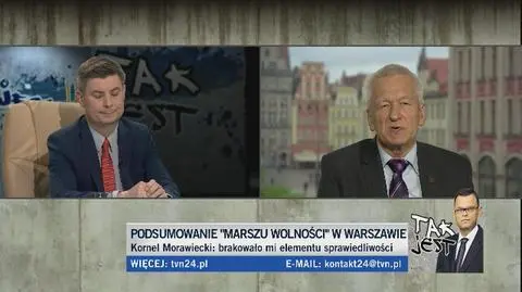 Kornel Morawiecki o zapewnieniach Mateusza Morawieckiego