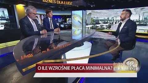 Kozłowski o płacy minimalnej w Polsce w 2020 roku