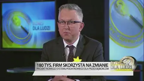 Kozłowski: Podatek będą płacić firmy w tarapatach