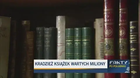 Kradzież książek wartych miliony
