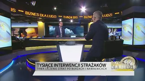 Liczenie strat po burzach